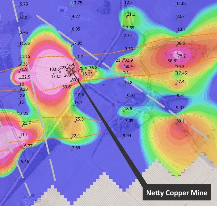 Significant Copper Anomalism Defined at Viper Project