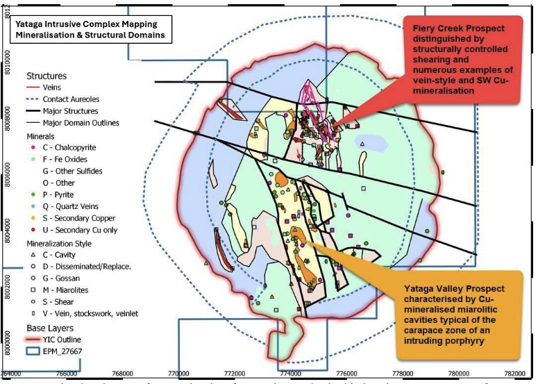 Maiden Drill program at YATAGA COPPER PROJECT, NTH QUEENSLAND